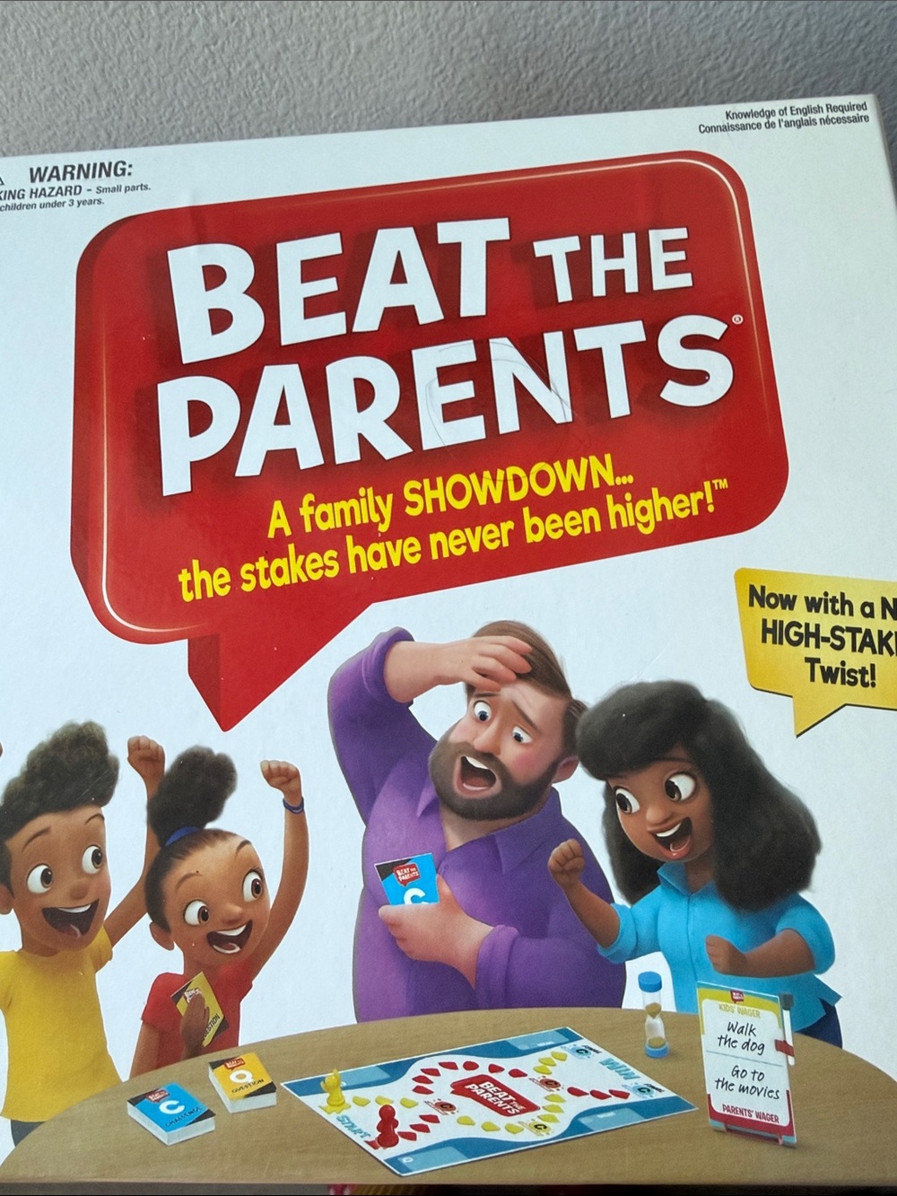 Beat The Parents Family Game Spin Master Game